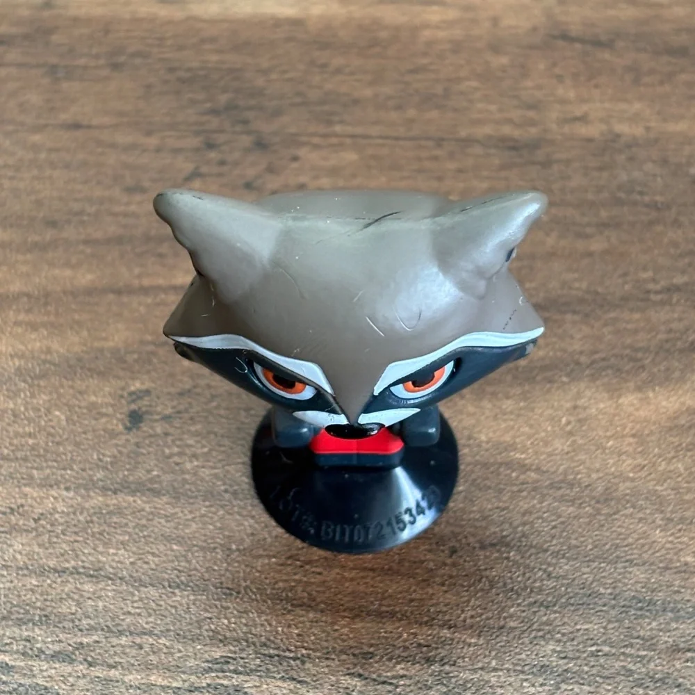 Marvel ROCKET RACCOON Chibi Snape Bullistoy Series 3 Guardian of the Galaxy Toy